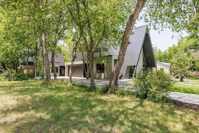 View of front of property with a standing seam ro