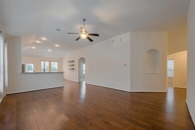 This home features an open floorplan that seamless