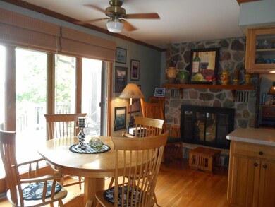 Kitchen Fireplace