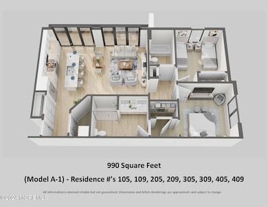 Overhead Floor Plan A-1