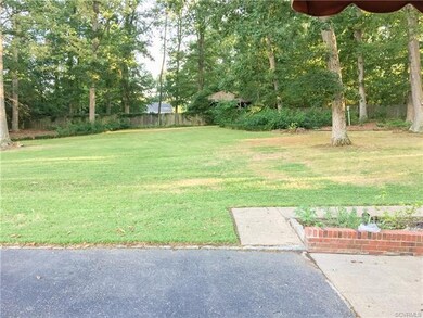 Peaceful back yard.