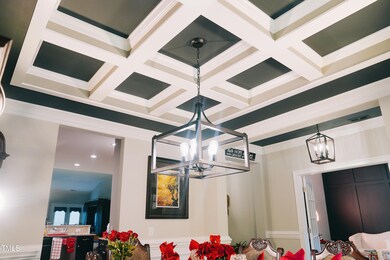 Coffered ceiling