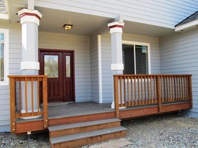 Covered front porch