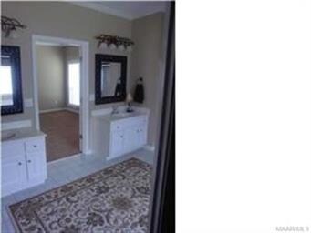Master bath with plenty of natural light.