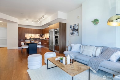 Gleaming, timeless hardwood floors add warmth and elegance throughout the home.