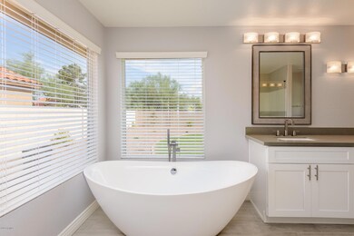 Master bathroom