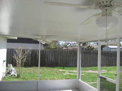 2 New Fans on Screened Porch
