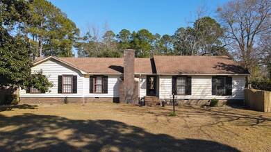 Front view from Hickory St