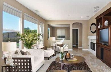 Family room off kitchen and beyond is the office p