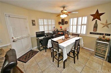 Chair rail & ceiling fan light