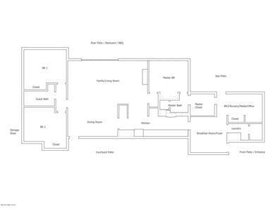 Floor Plan No Windows