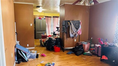 Living looking into kitchen area