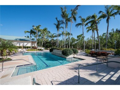 Resort style pool with swim lanes