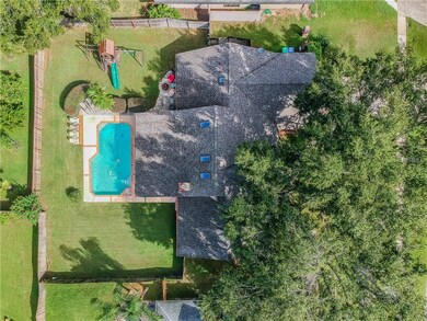 New roof and several skylights.  Central aerial vi