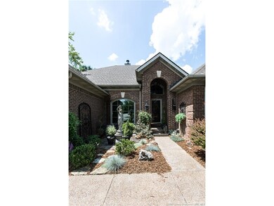 Beautiful entry to the home!