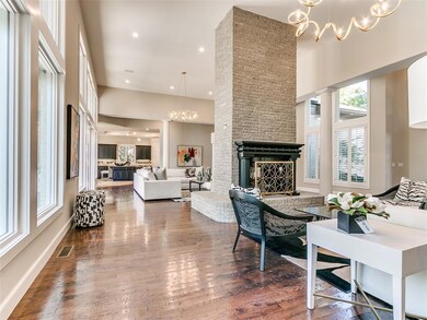 Elegant and intricate light fixtures grace every s