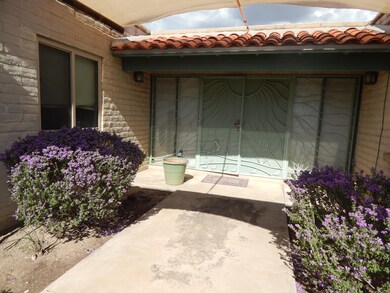 Front courtyard