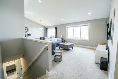 Entryway and stairwell