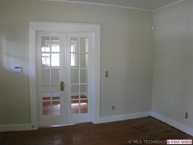 Unit 1 French doors to office