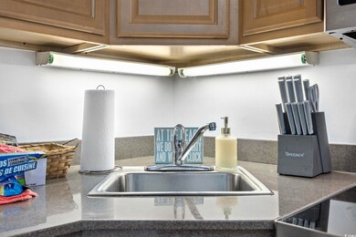 Kitchen featuring sink