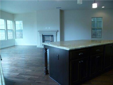 Greatroom with gas fireplace