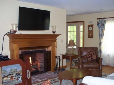 Living Room. gas fireplace