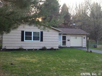 Exterior Front. This home is surrounded by trees. 
