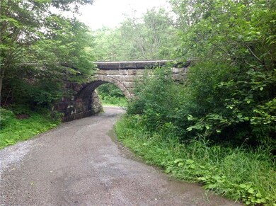 RR bridge, tracks go through acreage- see tax map.