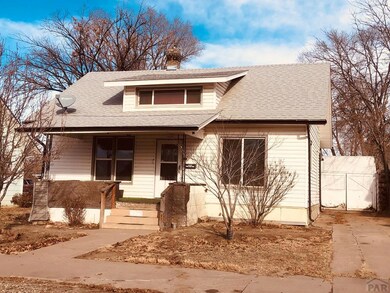 Front View with garage