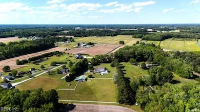 Back ariel view of property