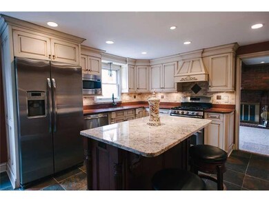 Kitchen. Beautiful custom, eat in kitchen.  Island