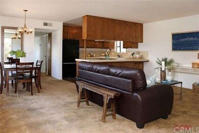 View of the living area from the front door