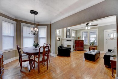 Beautiful open floor plan with Bay windows