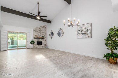 Beams in Great Room