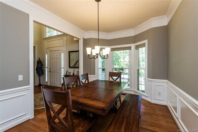 Formal dining room.