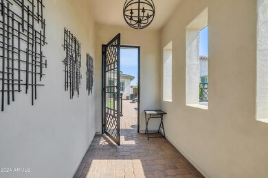 private gated courtyard