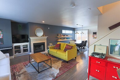 Living room from entry