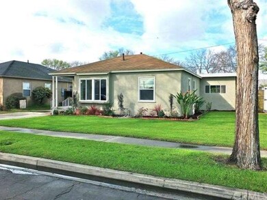 The home faces to the east; 2 car detached garage 