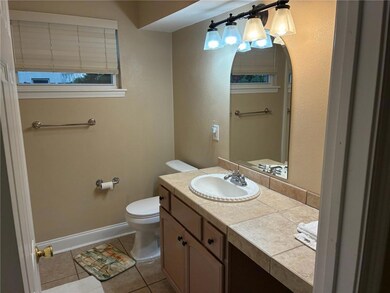 Large Front Full Hall Bathroom with closet
