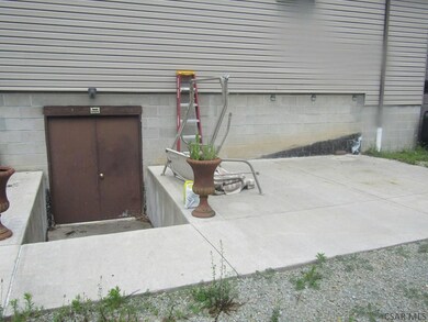 Outside Entrance to basement