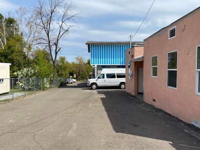 Back driveway area