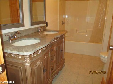 Master Bath - CUSTOM VANITY / CERAMIC TILE