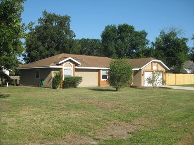 Large front yard