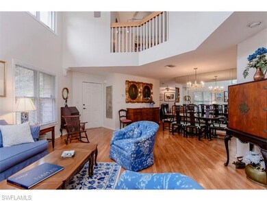 Living dining and upstairs den.