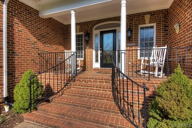 Wonderful front porch for relaxing.