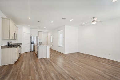 Kitchen and dining area