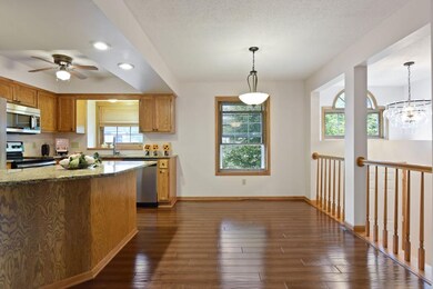 Dining area can expand into the great room to seat