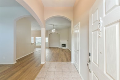 Welcome in! Welcoming entry with fresh paint and o