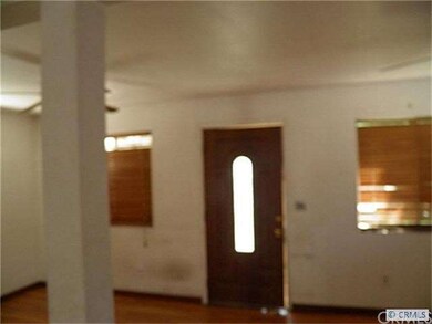 View to front door entry