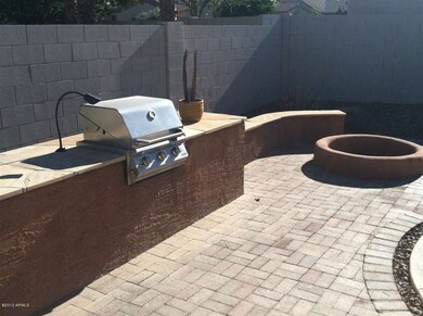 Backyard BBQ/Sitting Area & Fire Pit